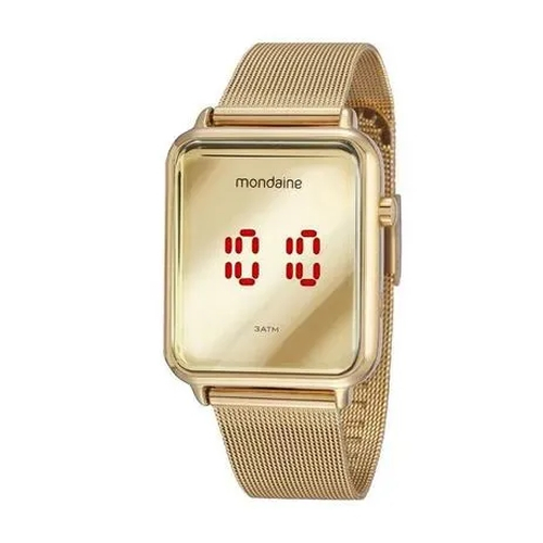 relogio mondaine quadrado masculino