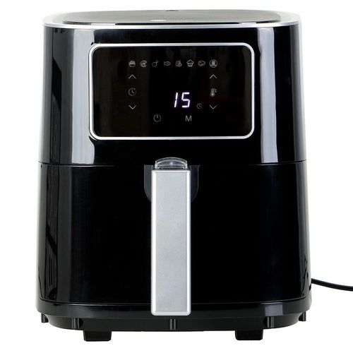 [APP] Fritadeira Elétrica Air Fryer sem óleo 4,5L Preta 127v- Fun Kitchen