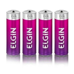 Pilha Recarregável AA-2500 MAH BLISTER C/2 - Elgin é boa?