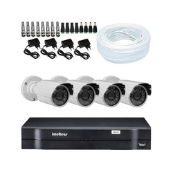 KIT DVR Intelbras + 04 Câmeras AHD 720p Alta Resolução + Acessórios é boa?