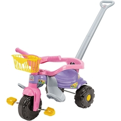 Triciclo Infantil Motoca Tico Tico Festa Rosa Com Aro Protetor, Haste E Cestinha é ruim? Triciclo Infantil Motoca Tico Tico Festa Rosa Com Aro Protetor, Haste E Cestinha é boa?