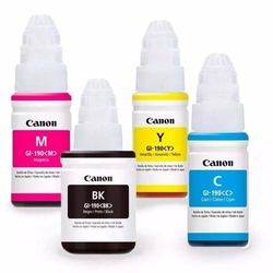 Kit 4 tintas Canon Original Pixma GI-190 G1100 G2100 G3100 é boa?
