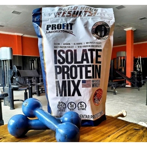 Whey Isolate Protein Mix Profit refil 900g Baunilha no Shoptime