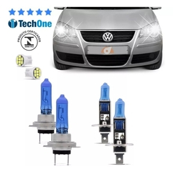 Kit Lampadas Polo 2007 2008 2009 2010 2011 2012 2013 2014 2015 2016 Super Brancas Para Farol Duplo Baixo H7 Alto H1 - 8500k 12v 55w Com Selo do Inmetro Menor preço em Kit Lampadas Polo 2007 2008 2009 2010 2011 2012 2013 2014 2015 2016 Super Brancas Para Farol Duplo Baixo H7 Alto H1 - 8500k 12v 55w Com Selo do Inmetro