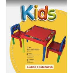 Mesa e cadeira educativa sortido - tritec Menor preço em Mesa e cadeira educativa sortido - tritec