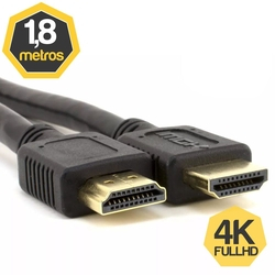 Cabo HDMI 1.4 4K FullHD 1,80 Metros é boa?