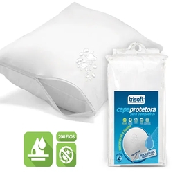 Capa Protetora de Travesseiro Impermeável Percal 200 Fios Trisoft - Kit com 2 Unidades é boa?