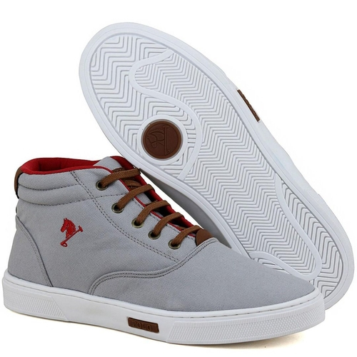 sapatênis botinha masculino polo joy