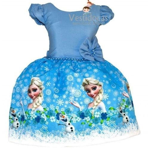 eu quero vestido da elsa