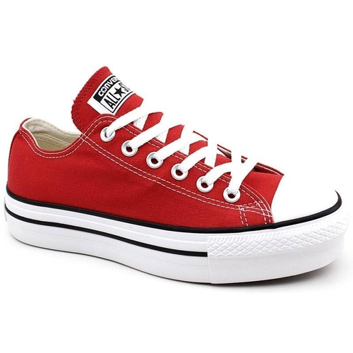 converse vermelho plataforma