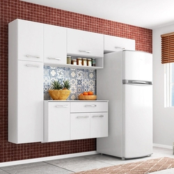 Cozinha Compacta Anita 4 Peças 8 Portas 1 Gaveta Poquema é boa?