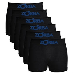 Kit com 06 Cuecas Boxer Zorba Algodão Sem Costura Infantil 678 Menor preço em Kit com 06 Cuecas Boxer Zorba Algodão Sem Costura Infantil 678