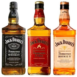 Kit Whisky Jack Daniels 1 Litro Honey - Fire - Old N7 é boa?