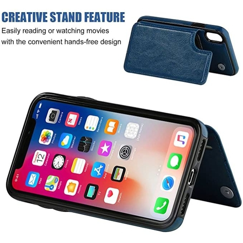 iPhone Xs iPhone X Wallet Case with Card Holder,OT Premium PU