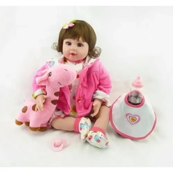 Boneca Bebê Reborn 52cm + Girafa Pelúcia é boa?