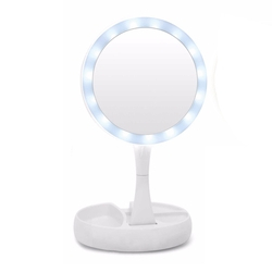 Espelho De Luz Led Dobravel Aumenta 10x P/maquiagem Portátil é boa?