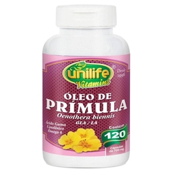 UNILIFE OLEO DE PRIMULA 120 CAPS Menor preço em UNILIFE OLEO DE PRIMULA 120 CAPS