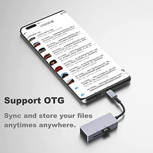 Sd card reader usb type c to micro sd memory card reader adapter