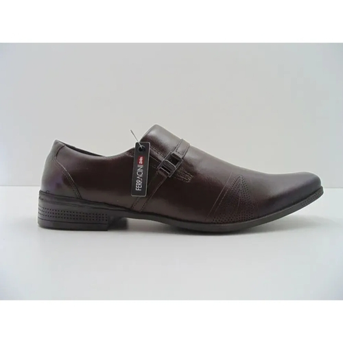 sapato social ferracini marrom