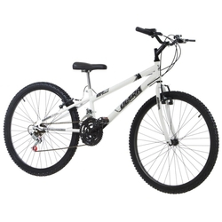 Menor preço em Bicicleta Rebaixada Branco Aro 26 18 Marchas Pro Tork Ultra