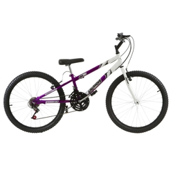 Bicicleta Rebaixada 18 Marchas Aro 24 Lilás E Branco Ultra Bikes é boa?
