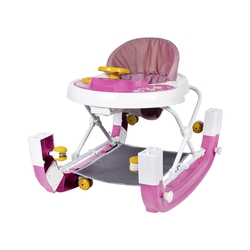 Andador e Balanço Infantil Musical para Bebês Rosa - Styll Baby é boa?