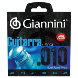 Encordoamento Para Guitarra GEEGST10 0.10 GIANNINI é boa?