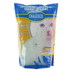 Areia Gato Sílica Cristais Em Gel Chalesco 1,8kg + Bolinha é boa?