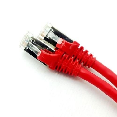 Patch Cord Cat6 Nexans Vermelho 1,50 Metro no Shoptime