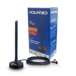 Antena Tv Digital Hdtv UHF VHF 4K DTV 100P Aquario Cabo 2,5 metros 5x1 é boa?