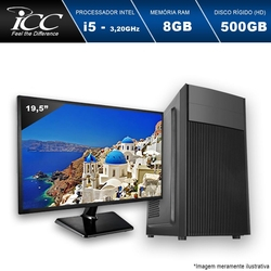 Computador Desktop ICC IV2581SM19 Intel Core I5 3.20 ghz 8gb HD 500GB HDMI FULL HD Monitor LED 19,5" é boa?