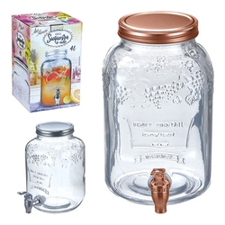 Suqueira De Vidro 4 Litros Torneira Vintage Luxo - Art House é boa?