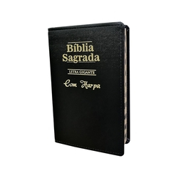 Bíblia Sagrada Letra Gigante Com Harpa Cristã - Edição Promessas Preta é boa?