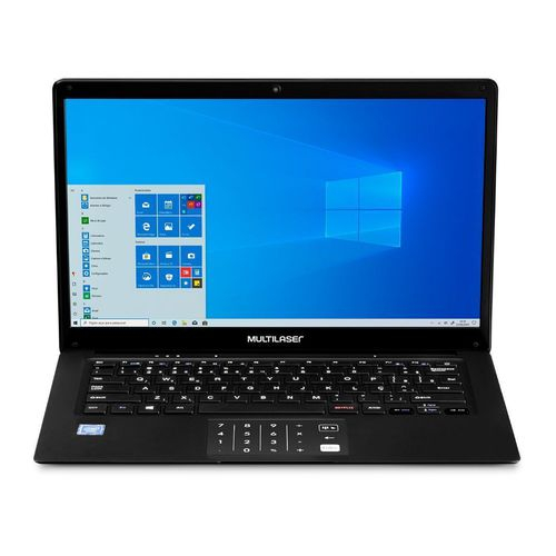 Notebook Multilaser PC270 Legacy Book Intel Celeron 4GB 64GB W11 14'' Preto + Office 365