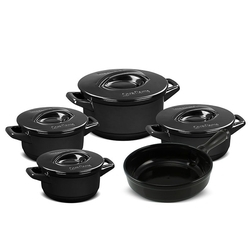 Conjunto Duo+ Smart 5 Peças-Ceraflame - Preto é ruim? Conjunto Duo+ Smart 5 Peças-Ceraflame - Preto é boa?