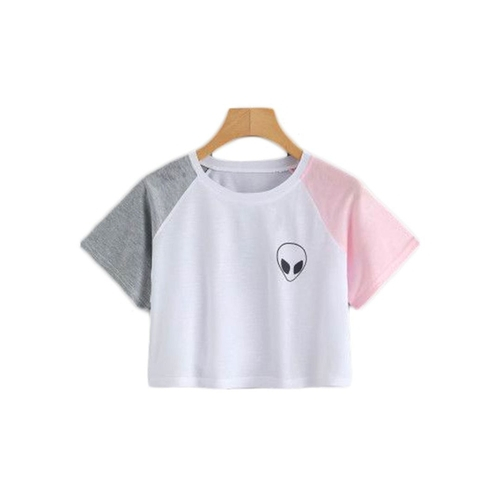 blusa curta tumblr
