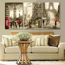 Quadro 60x120cm Cidades Sépia Detalhe Vermelho Amarelo Londres Paris Torre Eiffel França Nova York Canvas Menor preço em Quadro 60x120cm Cidades Sépia Detalhe Vermelho Amarelo Londres Paris Torre Eiffel França Nova York Canvas