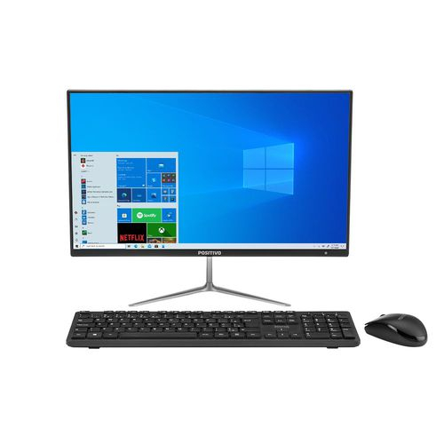 All In One Positivo Union Intel Celeron 4GB SSD 120GB W11 22” FHD IPS - C4120B-21