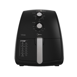Fritadeira Elétrica Airfryer Midea 4L Preta Menor preço em Fritadeira Elétrica Airfryer Midea 4L Preta