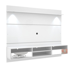 Painel Home Suspenso com Gavetas e Led Angra Branco é boa?