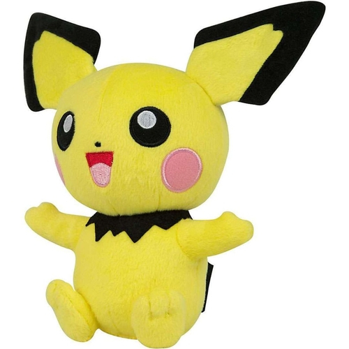 Kit 6 Pelucia Pokemon Pikachu Chespin Hawlucha Wobbufet Pichu Goomy No Shoptime