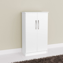 Armário Multiuso Sapateira 2 portas Alaska Branco Notável Móveis Menor preço em Armário Multiuso Sapateira 2 portas Alaska Branco Notável Móveis