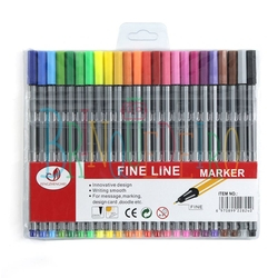 Kit De 24 Cores Canetas Stabilo Ponta Fina 0.4 Mm Hidrografico é boa?