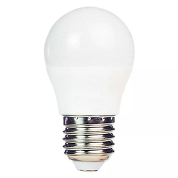 Lampada LED Bolinha 4W bivolt 3000K Luz Amarela Menor preço em Lampada LED Bolinha 4W bivolt 3000K Luz Amarela