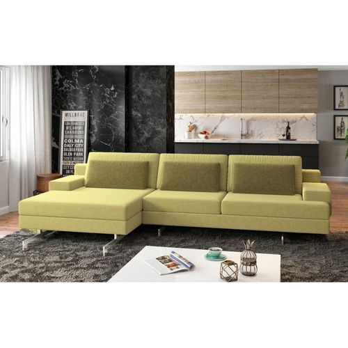 Sofá Berlim 3 50 Mts Chaise Base E Pés Em Alumínio Espuma Soft T Sofá Berlim 3 50 Mts Chaise Base E