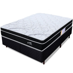 Cama Box King Molas Ensacadas Pillow Certificado Sonomar 193x203x55cm - BF Colchões é boa?