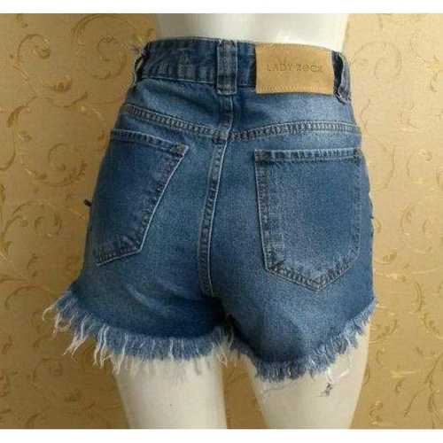 short hot pants jeans lady rock