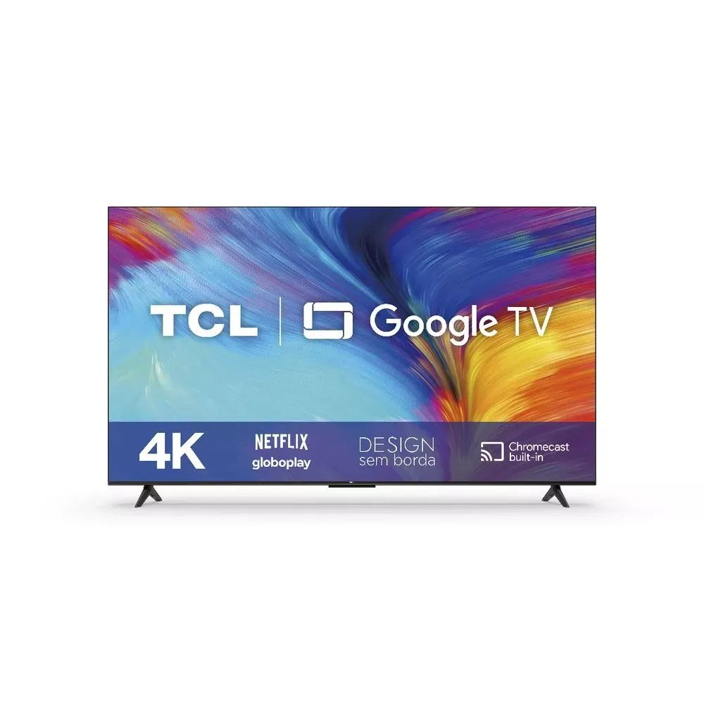 Smart TV 50" 4K LED TCL 50P635 VA Wi-Fi - Bluetooth HDR Google ...