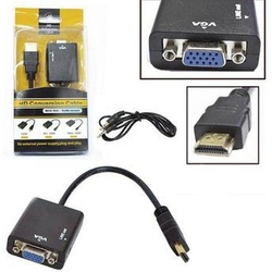 Cabo Conversor HDMI para VGA Fêmea - PC/PS3/projetor c/ áudio é ruim? Cabo Conversor HDMI para VGA Fêmea - PC/PS3/projetor c/ áudio é boa?