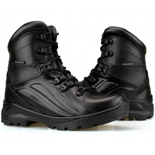bota cano curto militar